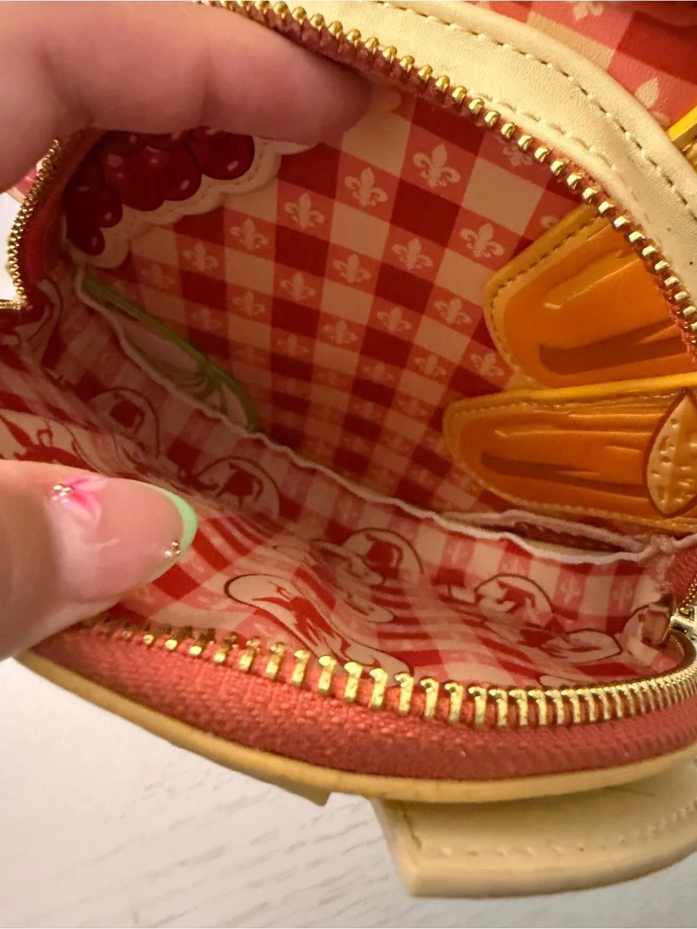 Limited Edition Disney Pixar Loungefly Ratatouille Charcuterie Mini Backpack